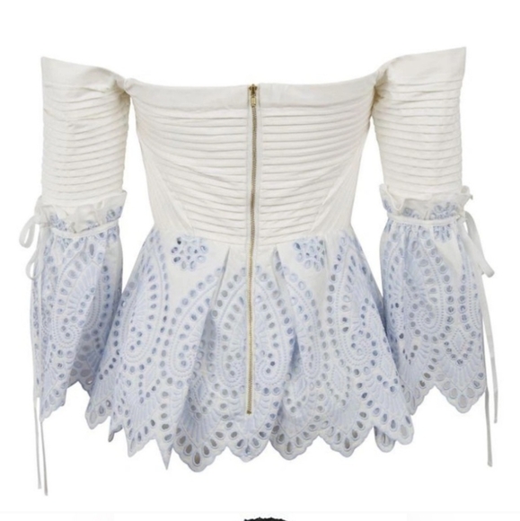 Lace Self-Portrait top - Picture 6 of 12